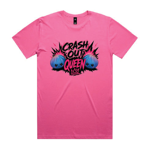 Crash Out Queen T-Shirt - FREE POSTAGE