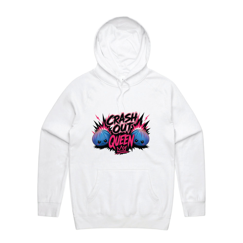 Crash Out Queen Hoodie - FREE POSTAGE